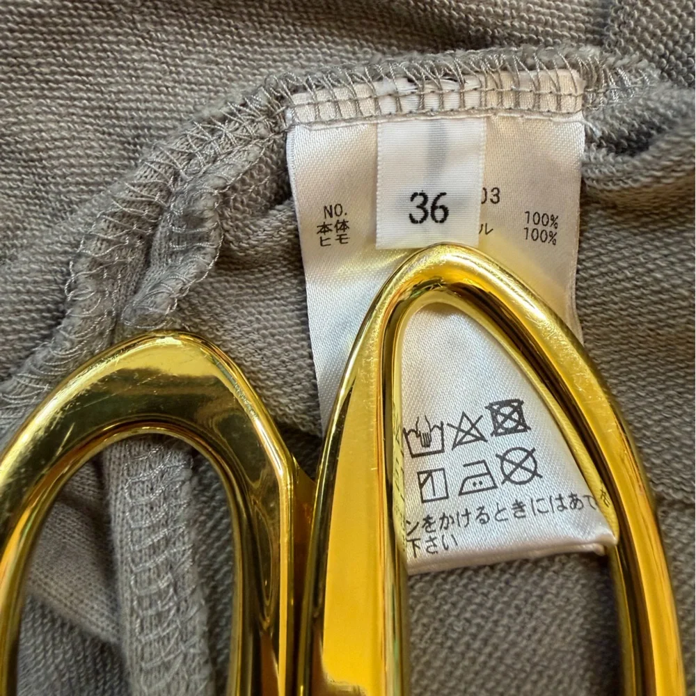 Blancvert size 36(small) “Gods timing - is perfect” gray hoodie - Picture 4 of 4